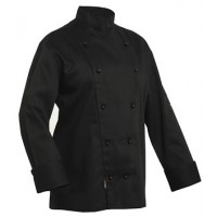 Chef Jacket Black Long Sleeve